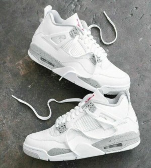 Nikee Air Jordan Retro 4 Oreo semi ua 