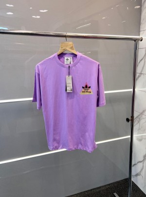 Adida_s Oversized Front Back Logo Printed T-shirt (185)