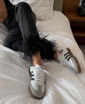 WMN Adidaass Samba OG cloud White Core Black For Her Fixed