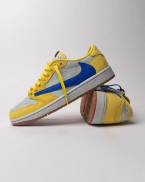 Travis Scott X Air Jordan 1 Low OG Canary