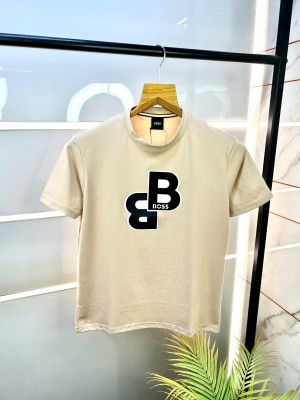Sale Hugo_Boss Sandal Round Neck Premium Printed T-shirt F1746