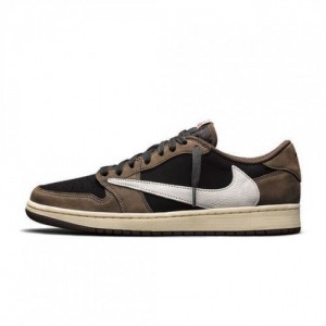 Travis Scott X Air Jordan 1 Low OG Dark Mocha Semi UA Quality