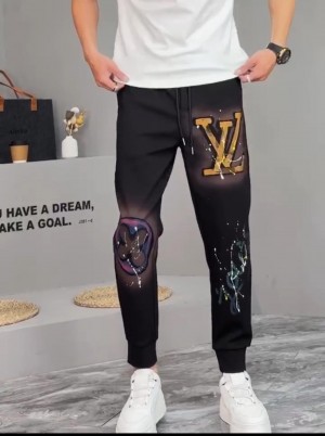 .Louis.Vuitton. 100% Imported Premium Spray Printed Ultra Premium Joggers