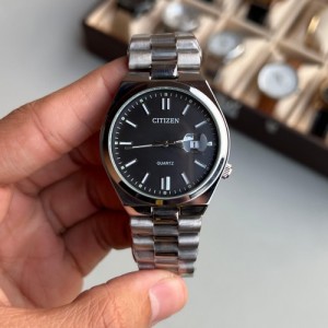 Citize n Tsuyosa Quartz Silver Black