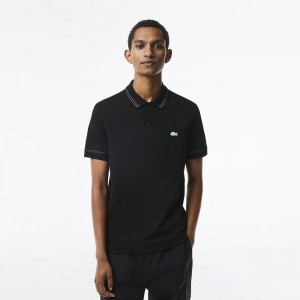 Lacost e Black Premium Embroidery Logo Classic Polo T-Shirt sale Offer (550)