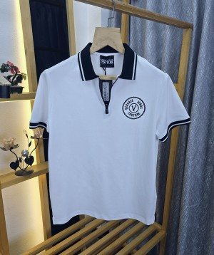 VERC COLLAR Neck T Shirt 03 M477-03