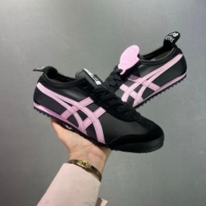 patou x onitsuka Tiger Mexico 66 black pink  (623)