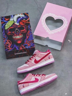 semi ua mens Nikee Sb Dunk Low Stranger Love OG Packing fixed