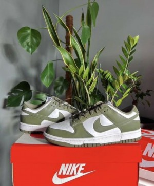 sb dunk low medium olive