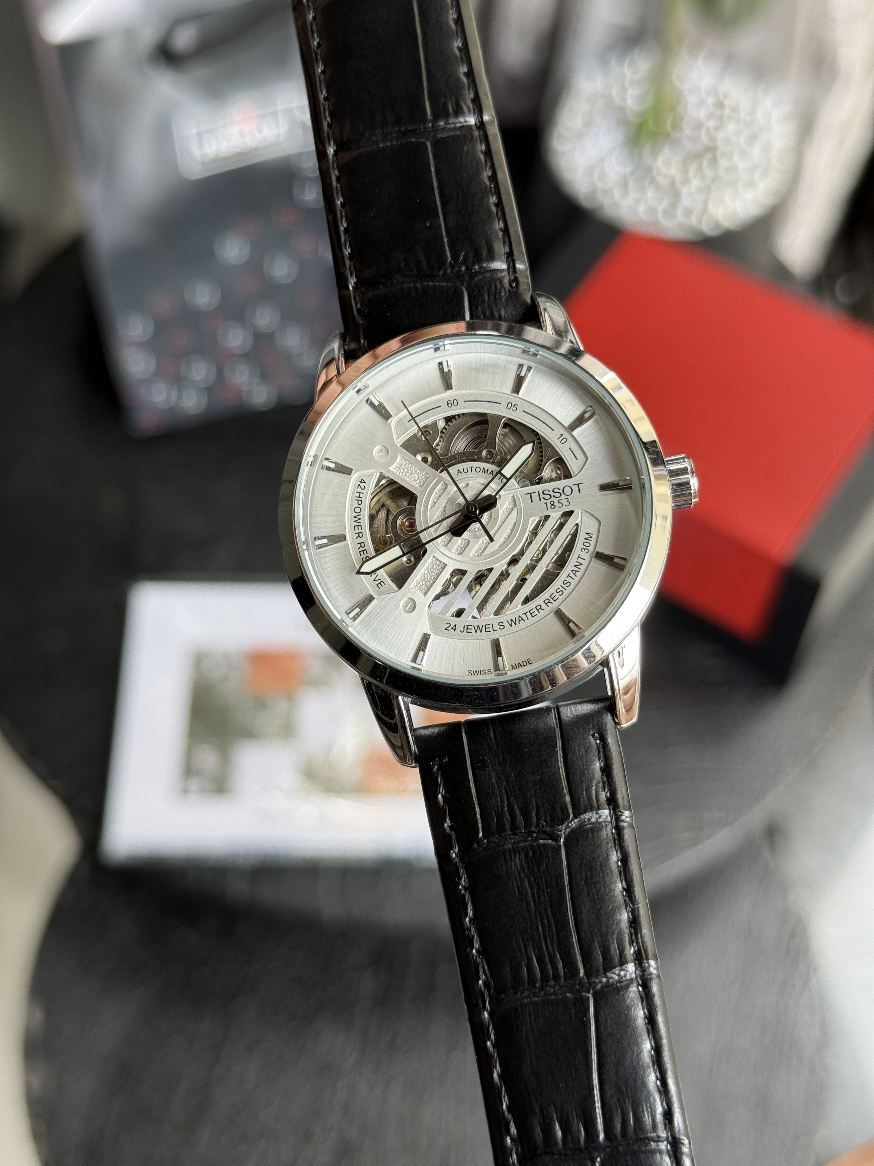 Tisso t Skeleton Automatic Open Heart Premium