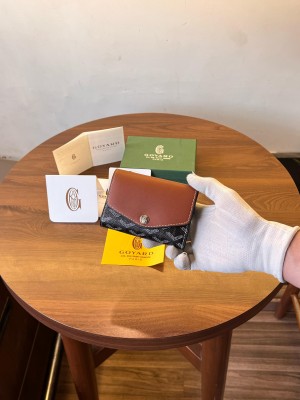 GOYARD_SMALL_LEATHER_LADIES_WALLET_WITH_OGBOX_CARDS_DUSTBAG_TAGS_F59