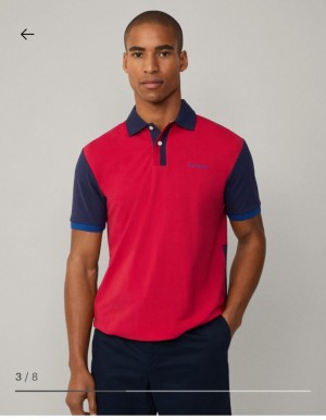 Hacket Red Premium Classic Polo T-Shirt