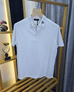 Versa Collar T Shirt White M498-W
