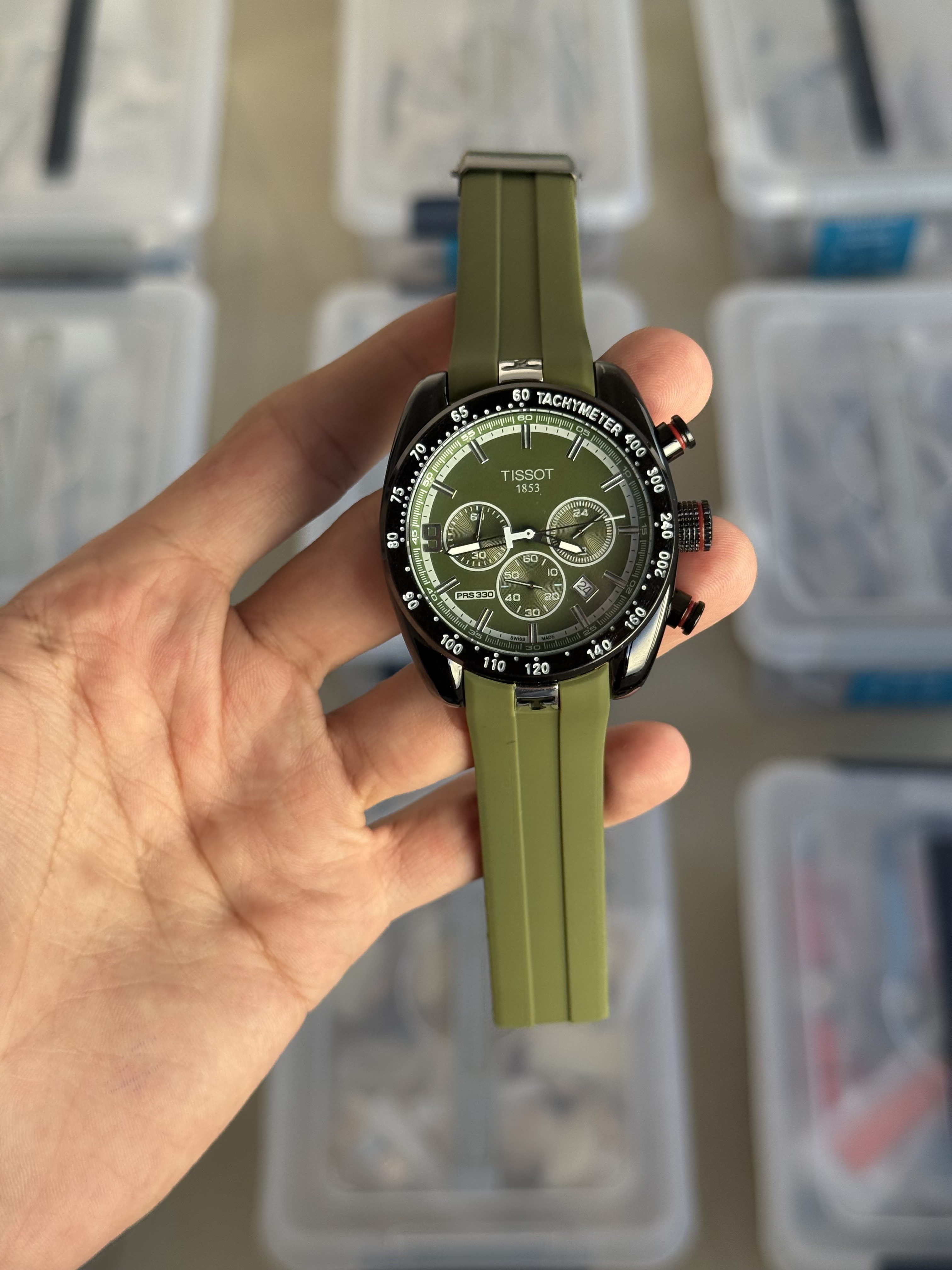 Tisso t PRS 330 Chronograph Green