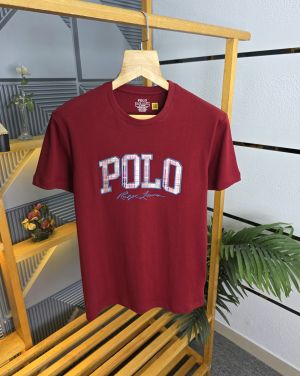 POL O T shirt Marron M495-MR