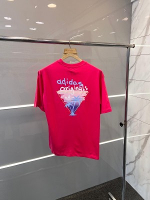 Adida_s Oversized Front Back Logo Printed T-shirt (184)