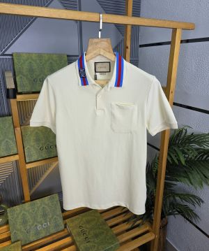Guc i collar T Shirts Cream K21-CR