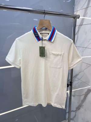 Gucc i Pocket Style Polo With Designer Collar 2004
