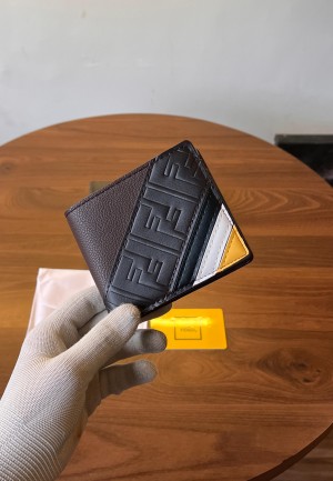FENDI_PREMIUM_LEATHER_WALLET_WITH_OGBOX_CARD_TAGS_ETC_811
