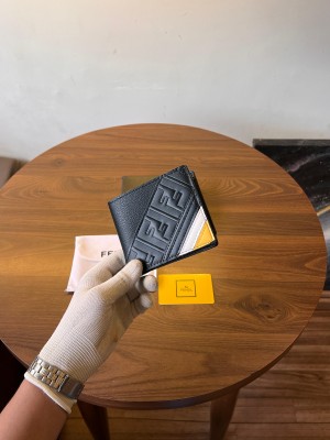 FENDI_PREMIUM_LEATHER_WALLET_WITH_OGBOX_CARD_TAGS_ETC_810