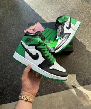 Air Jordan Retro 1 Lucky Green Semi UA