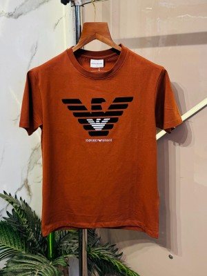 Sale.EMPORIO.ARMANI.IMPORTED.FRONT.VELVET.PATCH.VERY.PREMIUM.ROUND.NECK.TSHIRT.