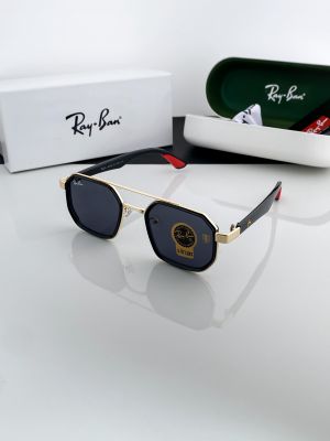 RAYBAN09 GOLD BLACK 