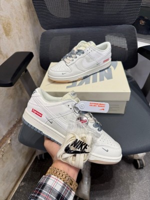 Supreme x Nik-ee dunk low made by ideas