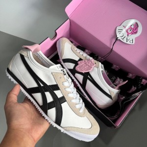 Patou X Onitsuka Tiger Mexico 66 White Pink--