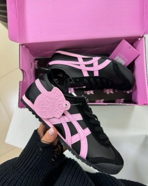 Patou X Onitsuka Tiger Mexico 66 Black Pink--
