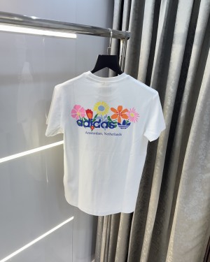 Adida s White Back Print Premium T-Shirt