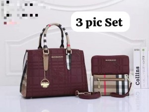 BURBERRY_Premium_3pcs_Hand_Bag_929