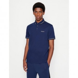 Arman i Exchange Petrol Blue Premium Polo T-Shirt 
