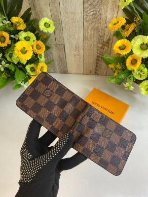 LOUIS_VUITTON MONEY CLIPPER WID OG BOX DUST BAG CARD 79