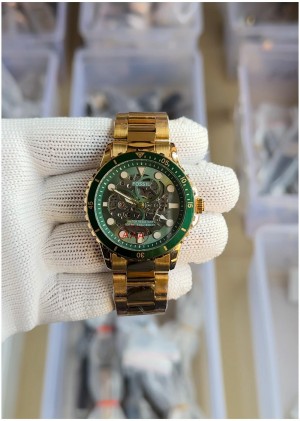 Fossi_l Montre Automatic Gold-Green