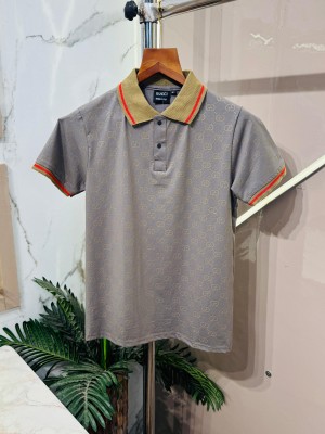 Sale.GUCCI.IMPORTED.ALL.OVER.MONOGRAM.PRINTED.FABRIC.VERY.PREMIUM.POLO.NECK.TSHIRT.