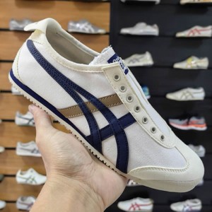 Onitsuka Mexico Tiger 66 Slipon Cream Peacoat