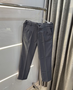 Dennison Dark Grey Flexi Waist Premium Korean Trouser 