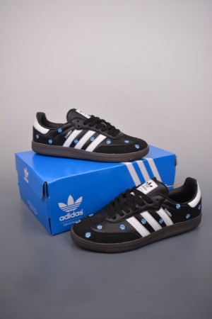 Adida_ss Originals Samba OG Sneakers Light Blue Floral Core Black 175