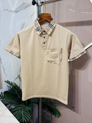 Sale.Burberry.Imported.Front.Embroidery.Monogram.Brand.Designs.On.Borders.Very.Premium.Polo.Neck.Tshirt.