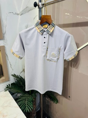 Sale.Burberry.Imported.Front.Embroidery.Monogram.Brand.Designs.On.Borders.Very.Premium.Polo.Neck.Tshirt.