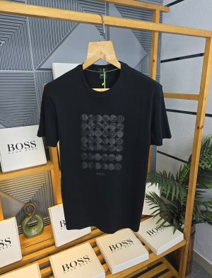 Bos T-shirts Black Emb K18-BKE