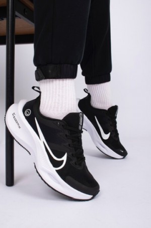 Nikee Zoom X Smiley Black White