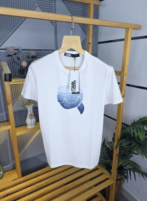 Kar l T Shirts White K53-W
