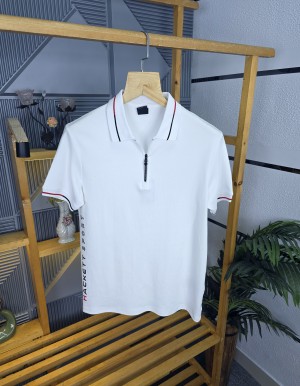 Hacke T Shirts White K54-W