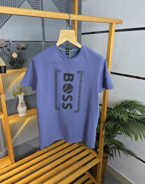 Bos T Shirts Blue K55-BL