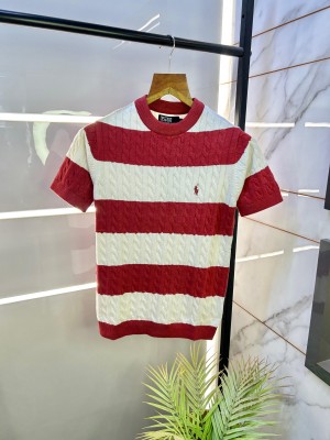 Ralph_Lauren Polo Red Imported Premium Round Neck T-shirt F2543-RE