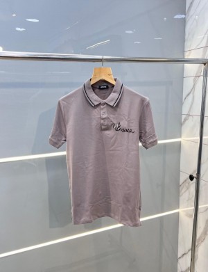 Versac_e Premium Imported Logo Designer T-shirt with Brand Box Gray (213)