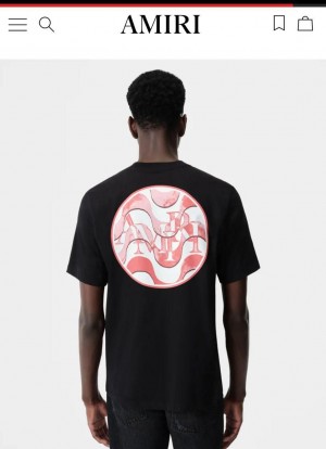 Amir i Black Back Print Imported T-Shirt