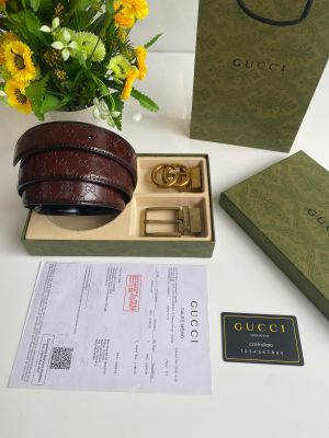 Gucc_i Premium belt combo wid og box & accessories